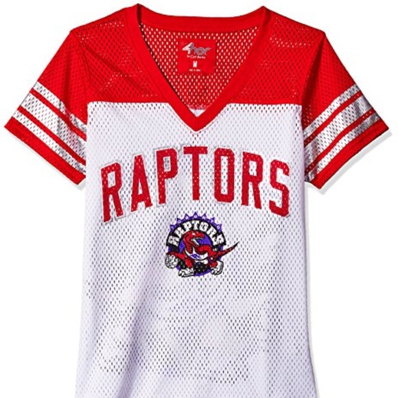 NBA Toronto Raptors Women's All American Mesh Tee - Picture 1 of 2